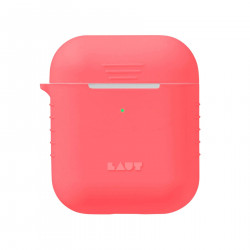 Чохол LAUT POD Neon for AirPods 1/2 - Electric Coral (L_AP_PN_R)