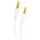 AUX cable FONENG BM22 Audio Cable (3.5 mm to 3.5 mm / 100cm) - White AUX cable FONENG BM22 Audio Cable (3.5 mm to 3.5 mm / 100cm) - White