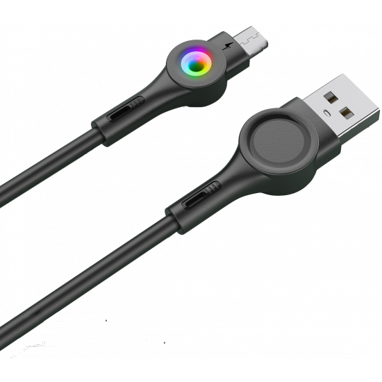 Cable FONENG X59 (1m) MicroUSB to USB - Black Cable FONENG X59 (1m) MicroUSB to USB - Black