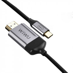 Cable WIWU X9 USB-C to HDMI 2m - Black
