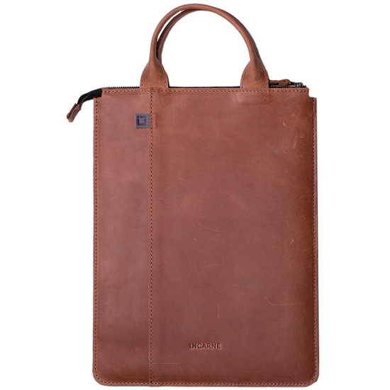 INCARNE ATLANTA Handmade Leather Case for MacBook Air 13 (2018-2020) / Pro 13 (2016-2020) - Cognac INCARNE ATLANTA Handmade Leather Case for MacBook Air 13 (2018-2020) / Pro 13 (2016-2020) - Cognac