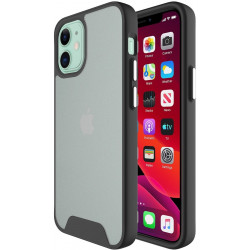 Матовий прозорий протиударний чохол STR Space Case для iPhone 11 Pro Max - Black