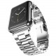 STR 3-Bead Metal Band for Apple Watch 42/44/45 mm (Series SE/7/6/5/4/3/2/1) - Silver STR 3-Bead Metal Band for Apple Watch 42/44/45 mm (Series SE/7/6/5/4/3/2/1) - Silver