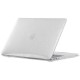 Пластиковый глянцевый чехол-накладка STR Glitter Hard Shell Case for MacBook Air 13 (2018-2020) - Clear