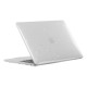 Пластиковый глянцевый чехол-накладка STR Glitter Hard Shell Case for MacBook Air 13 (2018-2020) - Clear
