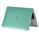 Пластиковий глянцевий чохол-накладка STR Glitter Hard Shell Case для MacBook Air 13 (2018-2020) - Green Пластиковий глянцевий чохол-накладка STR Glitter Hard Shell Case для MacBook Air 13 (2018-2020) - Green