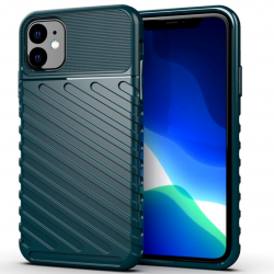 Противоударный чехол STR Military Case для iPhone 11 Pro Max - Dark Green