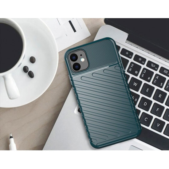 Противоударный чехол STR Military Case для iPhone 11 Pro Max - Dark Green Противоударный чехол STR Military Case для iPhone 11 Pro Max - Dark Green