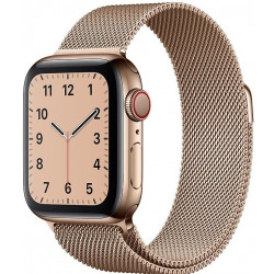 Металлический ремешок STR Milanese Loop Band for Apple Watch 42/44/45 mm (Series SE/7/6/5/4/3/2/1) - Gold
