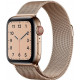 Металлический ремешок STR Milanese Loop Band for Apple Watch 42/44/45 mm (Series SE/7/6/5/4/3/2/1) - Gold Металлический ремешок STR Milanese Loop Band for Apple Watch 42/44/45 mm (Series SE/7/6/5/4/3/2/1) - Gold