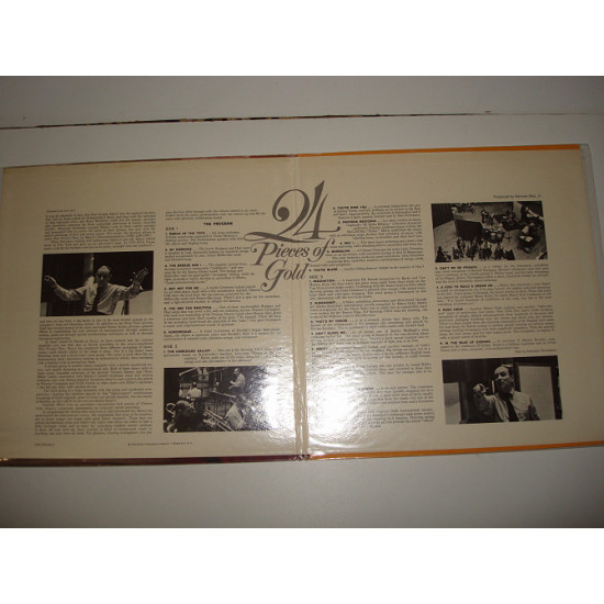 MARTY GOLD AND HIS ORCHESTRA-24 Pieces Of Gold 1962 2LP USA Easy Listening, Space-Age, Swing MARTY GOLD AND HIS ORCHESTRA-24 Pieces Of Gold 1962 2LP USA Easy Listening, Space-Age, Swing