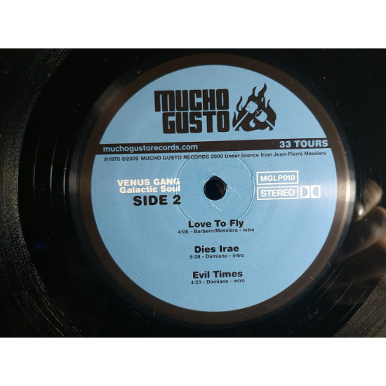 VENUS GANG ''GALACTIC SOUL'' LP VENUS GANG ''GALACTIC SOUL'' LP