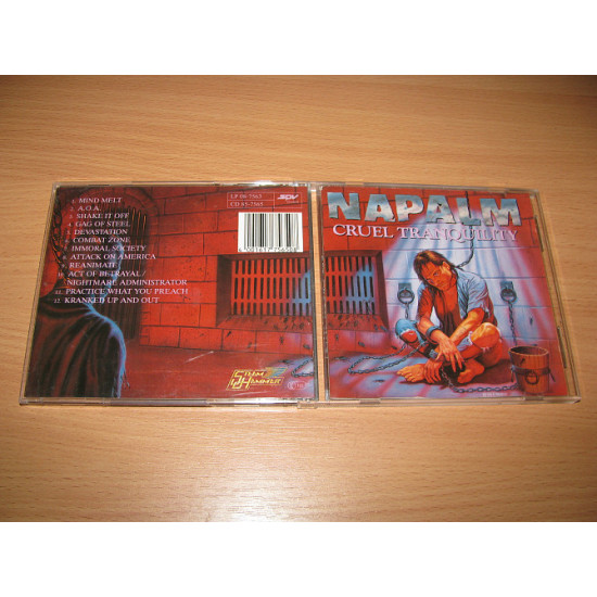 NAPALM - Cruel Tranquility (1989 Steamhammer 1st press) NAPALM - Cruel Tranquility (1989 Steamhammer 1st press)