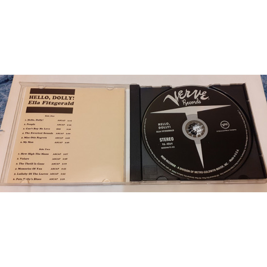 Audio CD Ella Fitzgerald – Hello, Dolly! Audio CD Ella Fitzgerald – Hello, Dolly!