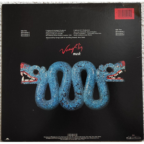 Vangelis – Mask Vangelis – Mask
