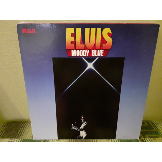 Японська вінілова платівка LP Elvis Presley - Moody Blue Японська вінілова платівка LP Elvis Presley - Moody Blue
