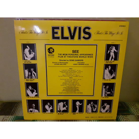 The Japanese vinyl record of LP Elvis Presley - That The Way It Is The Japanese vinyl record of LP Elvis Presley - That The Way It Is