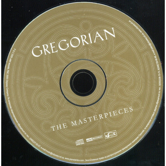 Gregorian – The Masterpieces (on September 30, 2005) — the collection of the best songs. Gregorian – The Masterpieces (on September 30, 2005) — the collection of the best songs.