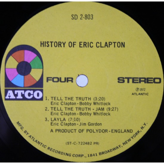 Eric Clapton – History Of Eric Clapton Eric Clapton – History Of Eric Clapton