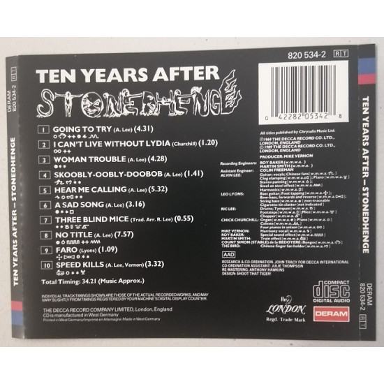 CD Ten Years After CD Ten Years After