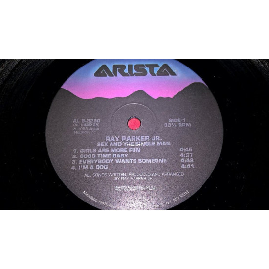 Ray Parker Jr. (Sex And The Single Man) 1985. (LP). 12. Vinyl. Платівка. USA. NM/NM Ray Parker Jr. (Sex And The Single Man) 1985. (LP). 12. Vinyl. Платівка. USA. NM/NM