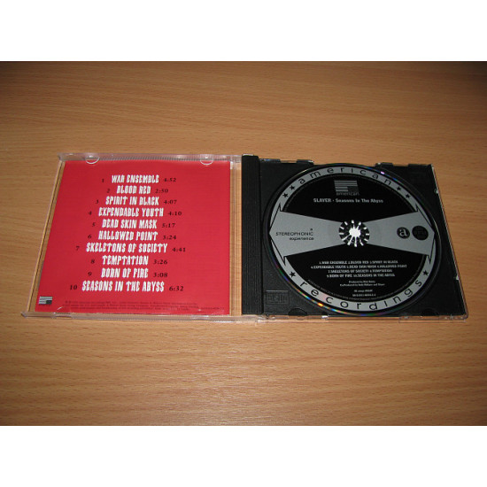 SLAYER - Seasons In The Abyss (1990 American EU) SLAYER - Seasons In The Abyss (1990 American EU)