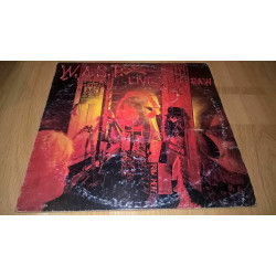 W.A.S.P. (Live...In The Raw) 1987. (LP). 12. Vinyl. Пластинка. Capitol Records. Yougoslavia.