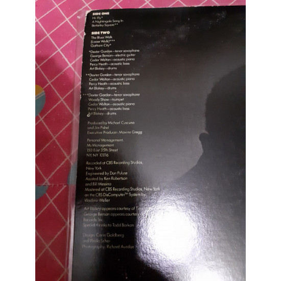 Виниловая пластинка LP Dexter Gordon - Gotham City Виниловая пластинка LP Dexter Gordon - Gotham City