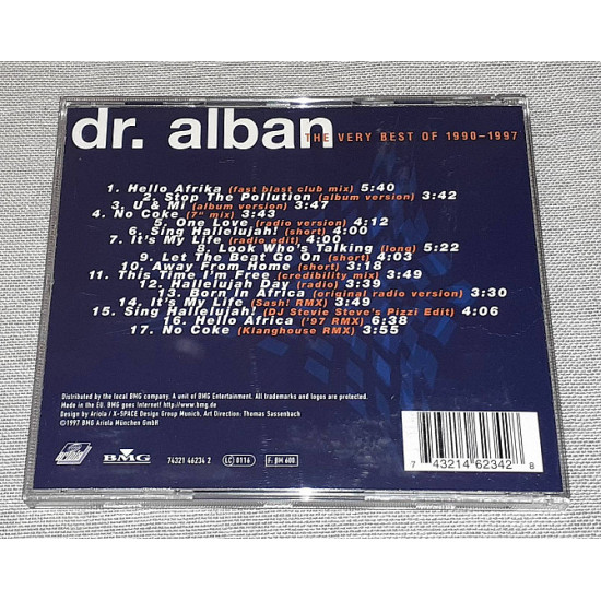 Signature Dr. Alban - The Very Best Of 1990 - 1997 Signature Dr. Alban - The Very Best Of 1990 - 1997