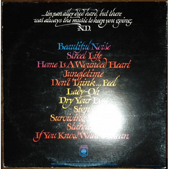 Neil Diamond – Beautiful noise (1976)(made in UK) Neil Diamond – Beautiful noise (1976)(made in UK)