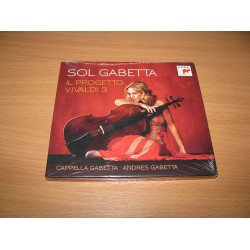SOL GABETTA - Il Progetto Vivaldi 3 (2013 Sony Music, EU) SEALED