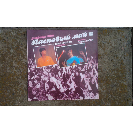 Group phonograph record Tender Mai Group phonograph record Tender Mai