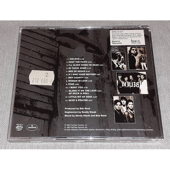 Фирменный Bon Jovi - Keep The Faith Фирменный Bon Jovi - Keep The Faith