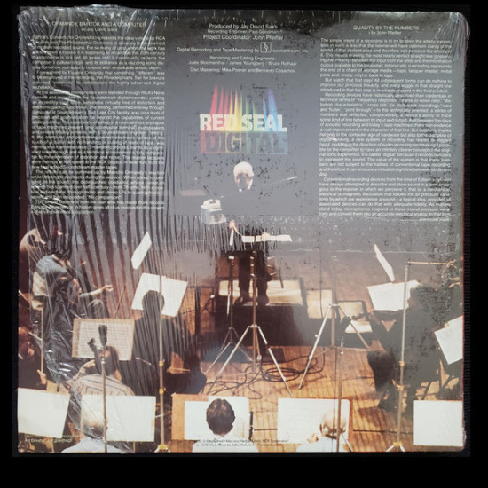 Bartók - Eugene Ormandy (US, 1-st pr. red vinyl) Bartók - Eugene Ormandy (US, 1-st pr. red vinyl)