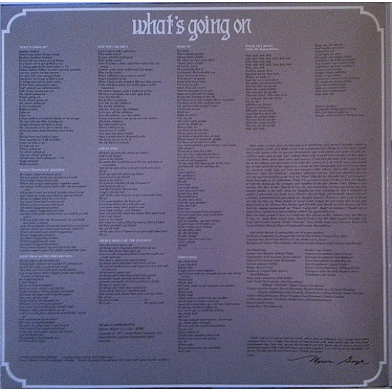 Marvin Gaye – What's Going On (EU, 93) Marvin Gaye – What's Going On (EU, 93)