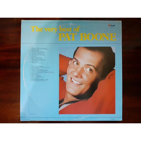 Виниловая пластинка LP Pat Boone – The Very Best Of Pat Boone Виниловая пластинка LP Pat Boone – The Very Best Of Pat Boone