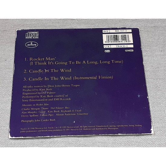 Signature Kate Bush - Rocket Man Candle In The Wind Signature Kate Bush - Rocket Man Candle In The Wind