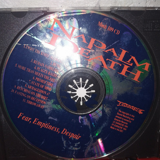 NAPALM DEAHT 1994 CD NAPALM DEAHT 1994 CD