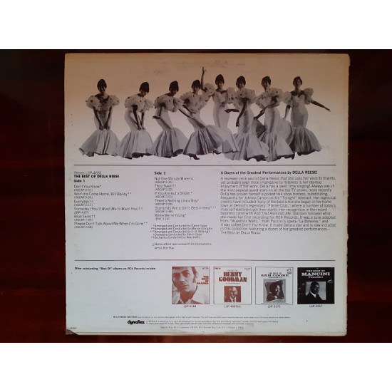 Вінілова платівка LP Della Reese - The Best Of Della Reese Вінілова платівка LP Della Reese - The Best Of Della Reese