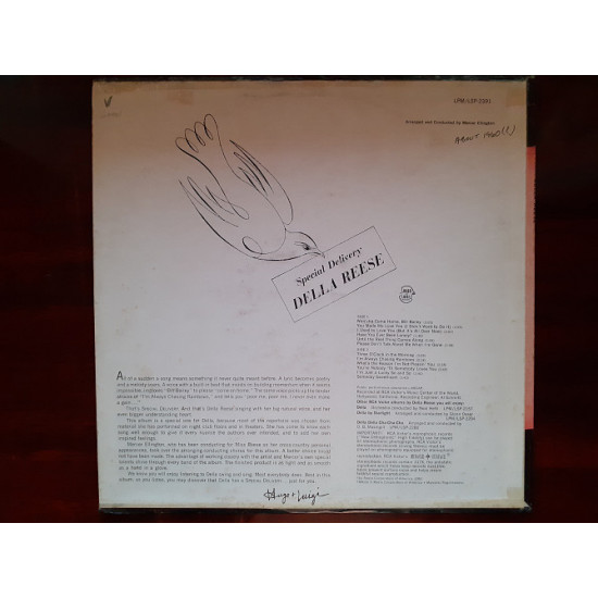 Виниловая пластинка LP Della Reese – Special Delivery Виниловая пластинка LP Della Reese – Special Delivery