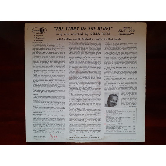 Vinyl record of LP Della Reese – The Story Of The Blues Vinyl record of LP Della Reese – The Story Of The Blues