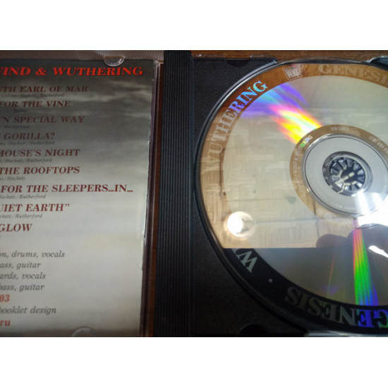 Genesis-Wind & wuthering-Licence Some wax-Special russion edition Genesis-Wind & wuthering-Licence Some wax-Special russion edition