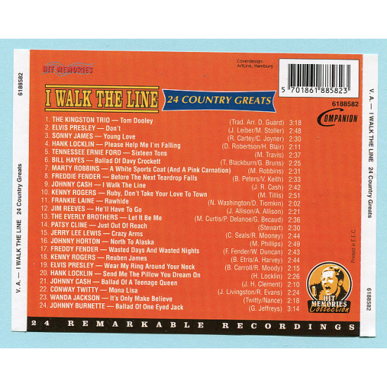 Hit Memories Collection I Walk The Line Hit Memories Collection I Walk The Line