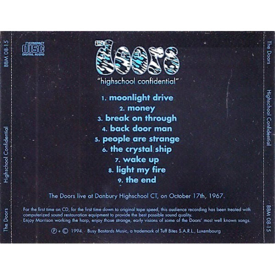 The Doors of 1994 - Highschool Confidential The Doors of 1994 - Highschool Confidential