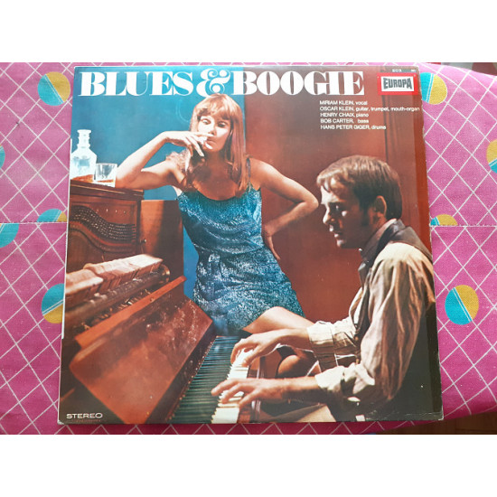 Vinyl record of LP Miriam Klein, Oscar Klein, Henry Chaix, Bob Carter, Hans Peter Giger – Blues Vinyl record of LP Miriam Klein, Oscar Klein, Henry Chaix, Bob Carter, Hans Peter Giger – Blues