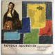 Apollonia Kovac sings EP 7 the Gipsy songs, Hungary, 1962