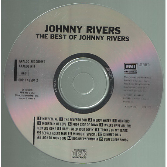 CD Johnny Rivers CD Johnny Rivers
