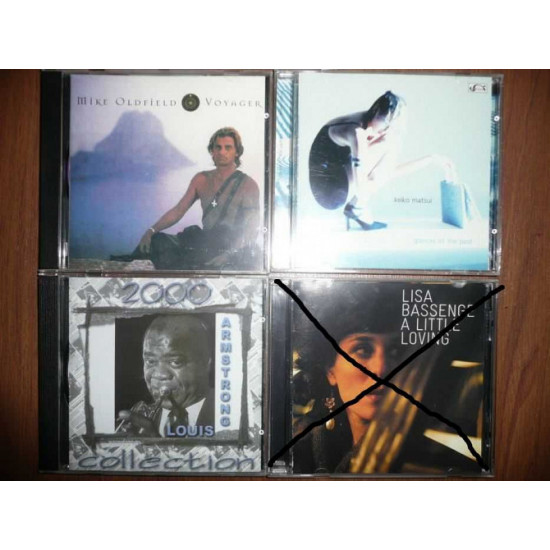 CD - Louis Armstrong, Mike Oldfield, Keiko Matsui CD - Louis Armstrong, Mike Oldfield, Keiko Matsui