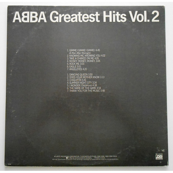 ABBA – Greatest Hits Vol. 2 ABBA – Greatest Hits Vol. 2