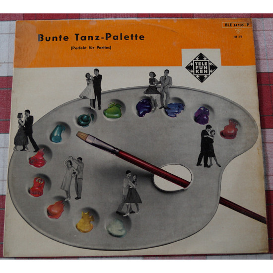 LP Bunte Tanz-Palette, Telefunken, Німеччина LP Bunte Tanz-Palette, Telefunken, Німеччина